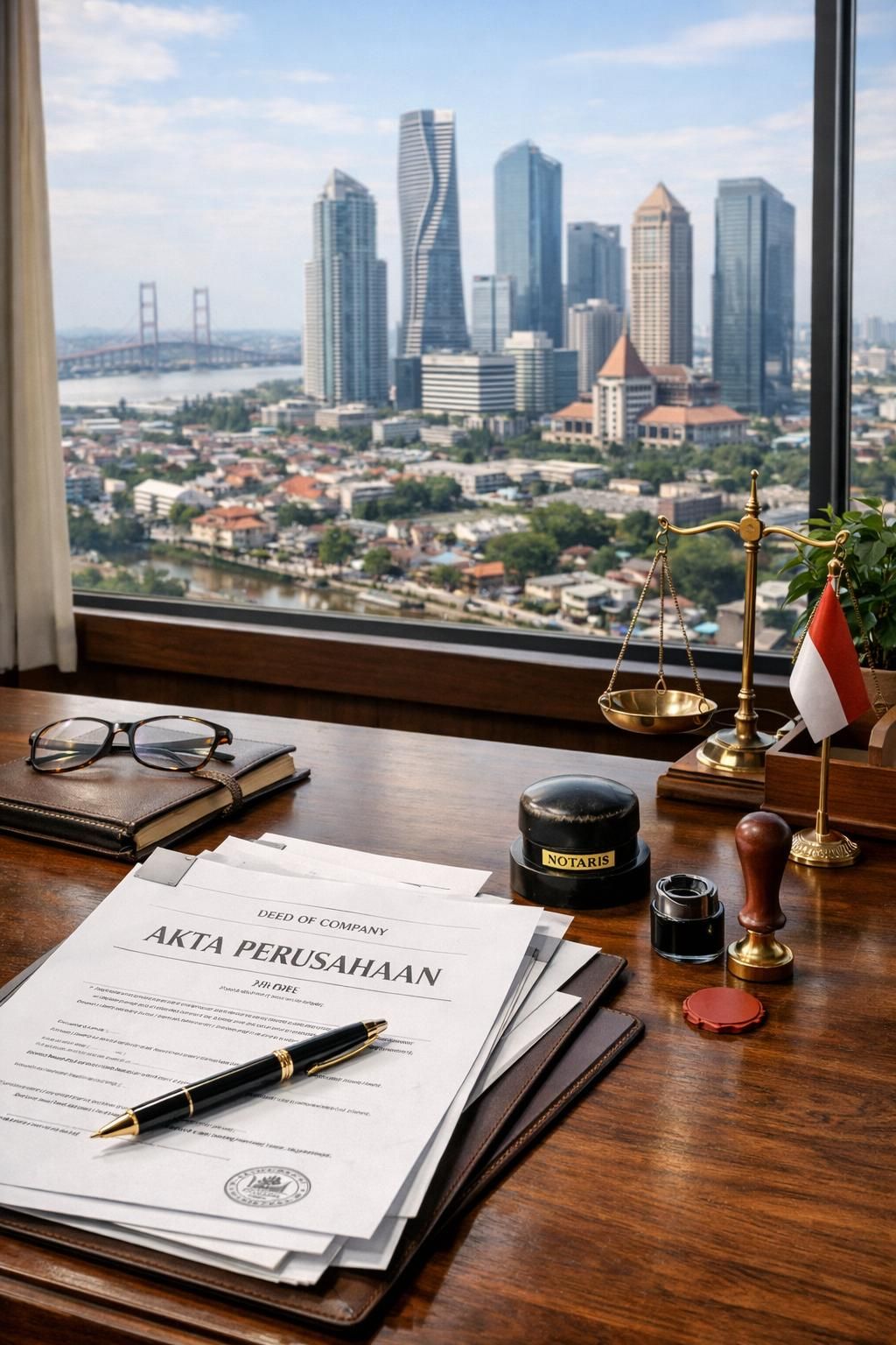 layanan notaris profesional di surabaya untuk pembuatan akta dan dokumen legal perusahaan yang cepat, akurat, dan terpercaya.