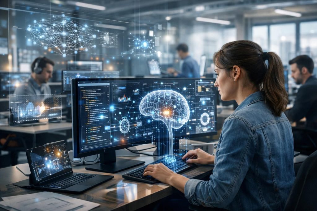 erfahren sie, wie die zunehmende integration von ki in bestehende softwarelösungen die innovationskraft steigert und geschäftsprozesse nachhaltig verändert.