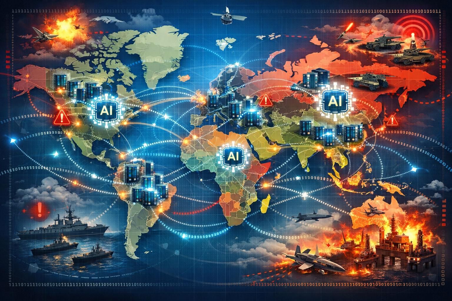 entdecken sie, warum künstliche intelligenz (ki) immer mehr zu einem entscheidenden faktor im geopolitischen wettbewerb wird und welche auswirkungen dies auf globale machtstrukturen hat.