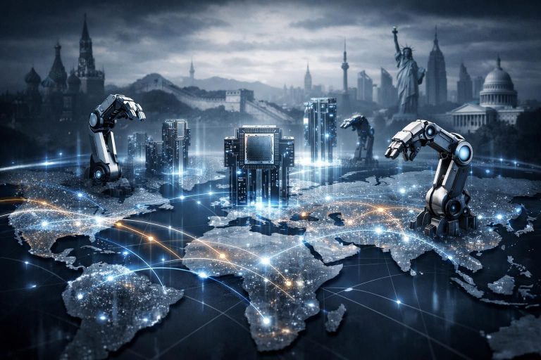 entdecken sie, warum künstliche intelligenz immer mehr zu einem entscheidenden faktor im geopolitischen wettbewerb wird und welche auswirkungen dies auf globale machtverhältnisse hat.