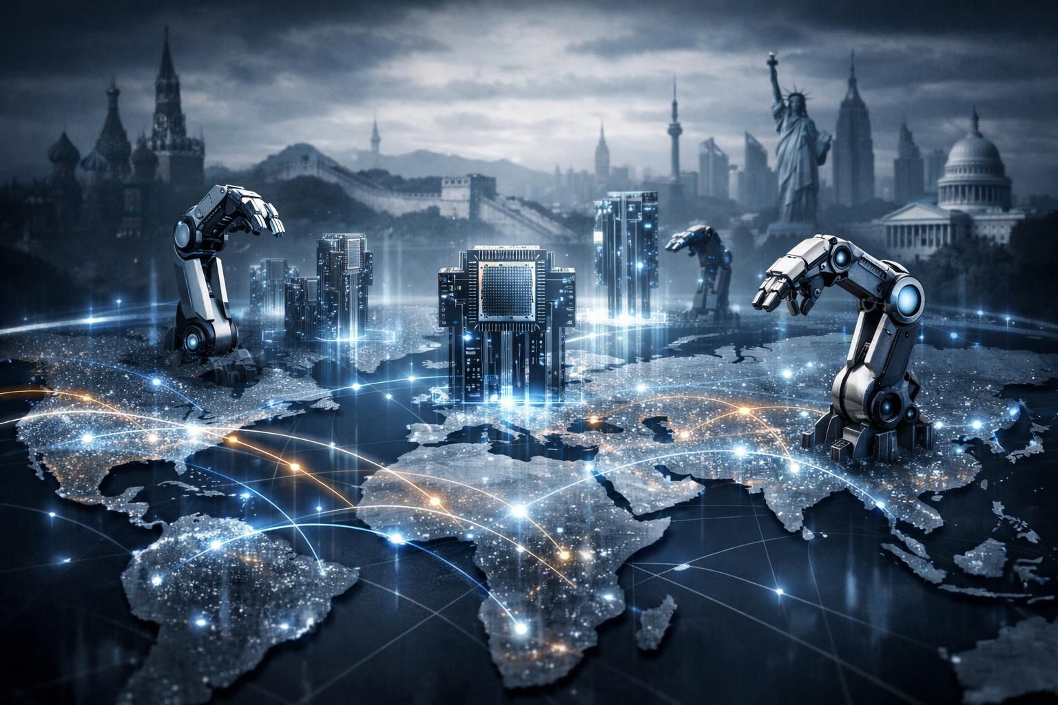 entdecken sie, warum künstliche intelligenz immer mehr zu einem entscheidenden faktor im geopolitischen wettbewerb wird und welche auswirkungen dies auf globale machtverhältnisse hat.