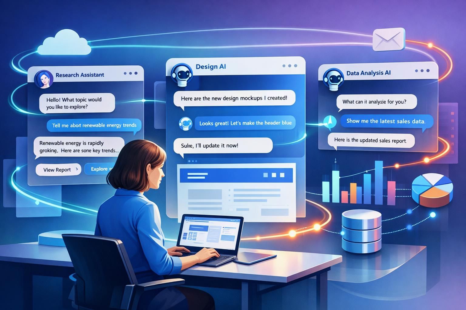 entdecken sie, wie ki-gestützte interaktionen traditionelle webinterfaces revolutionieren und die benutzererfahrung nachhaltig verbessern.