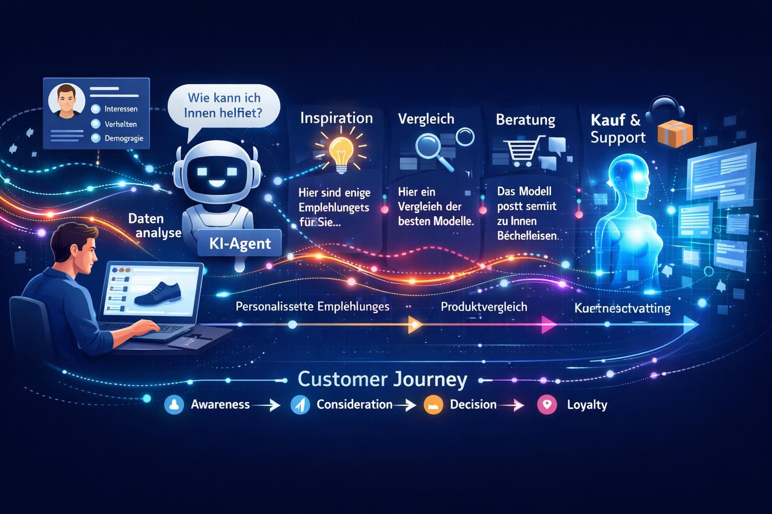 erfahren sie, wie ki-gestützte entscheidungsprozesse die customer journey revolutionieren und unternehmen helfen, personalisierte und effiziente kundenerlebnisse zu schaffen.